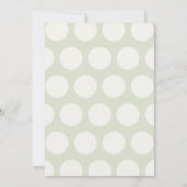 Little Love Bug Ladybug Baby shower by Mail Kaart (Achterkant)