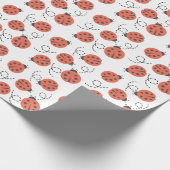 Little Love Bug Ladybug Cadeaupapier (Hoek)