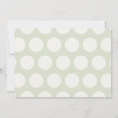 Little Love Bug Ladybug Girl Foto 1e verjaardag in Kaart (Achterkant)