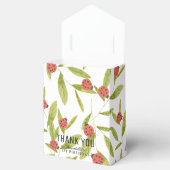 Little Love Bug Ladybug Leaf 1st Birthday Bedankdoosjes (Geopend)