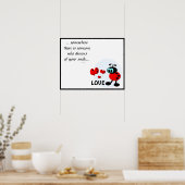 Little Love Bug Poster (Keuken)