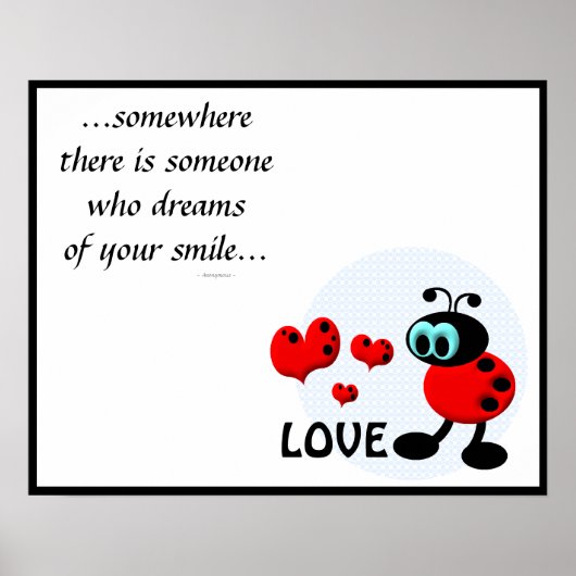 Little Love Bug Poster (Voorkant)