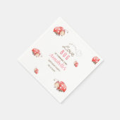 Little Love Bug Verjaardagsfeestje Servetten (Hoek)