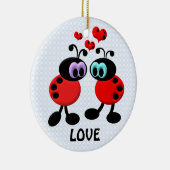 Little Love Bugs Keramisch Ornament (Rechts)