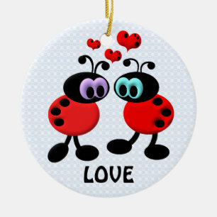 Little Love Bugs Keramisch Ornament
