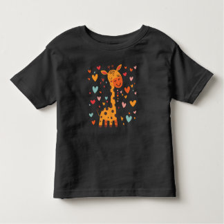 Little Love Giraffe Baby Kinder Shirts
