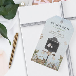 Little Love Letters Baby Shower Favour Tags Cadeaulabel