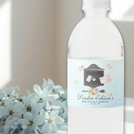 Little Love Letters Baby Shower  Waterfles Etiket