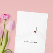Little Love Note Mooie muziek All Occasion Kaart