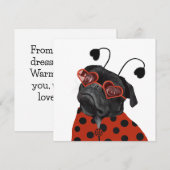 Little Love Pug | Plug Lovers (Voorkant / Achterkant)