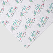 Little Lovebug Baby shower Tissuepapier (Detail)