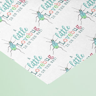 Little Lovebug Baby shower Tissuepapier