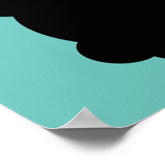 Little Lucky Black Cat Poster (Hoek)