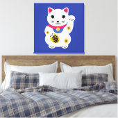 Little Lucky Cat Art Canvas (Insitu (Slaapkamer))