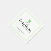 Little Lucky Charm | St Patrick's Day Baby shower Servet (Hoek)