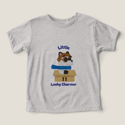 Little Lucky Charmer Kinder T-shirt (Design voorkant)