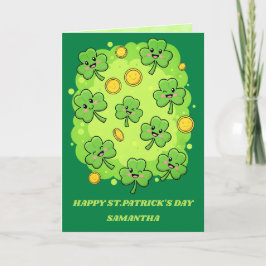 Little Lucky Me St. Patrick’s Day Card Kaart