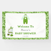 Little Lucky One Shamrock Baby Boy Outfit Spandoek (Horizontaal)