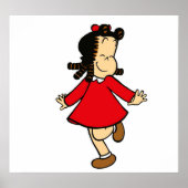 Little Lulu Happy Poster (Voorkant)