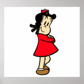 Little Lulu Posing Poster