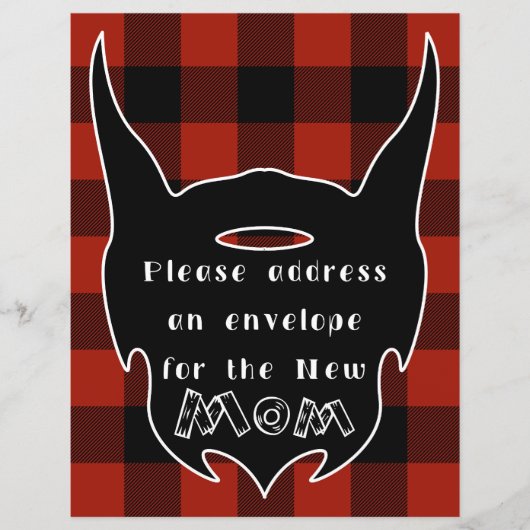 Little Lumberjack Adres en Envelope (Voorkant)