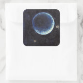 Little Lune 2014 Vierkante Sticker (Tas)