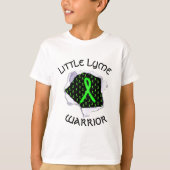 Little Lyme Disease Warrior T-shirt (Voorkant)