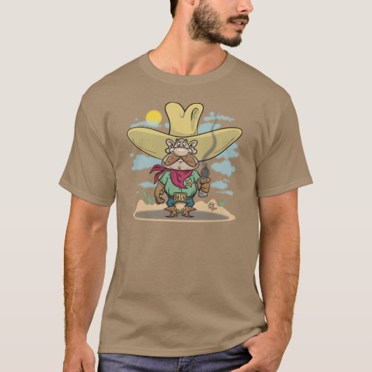 Little Mad Cowboy T-Shirt (Voorkant)