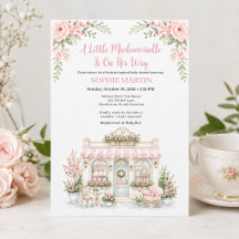 Little Mademoiselle Parisiaanse Café Baby Shower