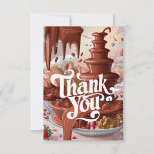 Little Magic Chocolate bedankkaart