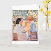 Little mama, Jessie Willcox Smith Kaart (Gele Bloem)