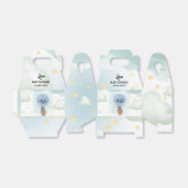 Little man Adventure wacht op beer baby shower Bedankdoosjes (Uitgevouwen)