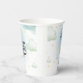 Little man Adventure wacht op beer baby shower Papieren Bekers (Rechts)