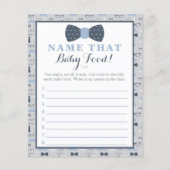 Little Man Baby shower Game, Baby Food, Diaper (Voorkant)