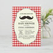 Little Man Baby shower Invitation Boy - Mustache Kaart (Staand voorkant)