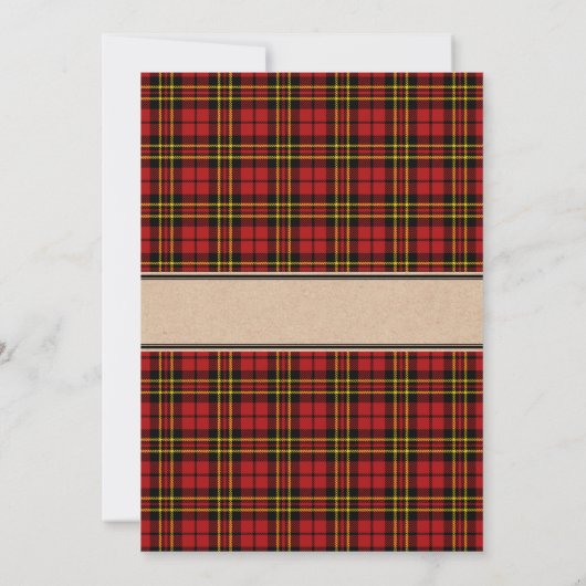 Little Man Baby shower Invitation - Mustache Pset Kaart (Achterkant)