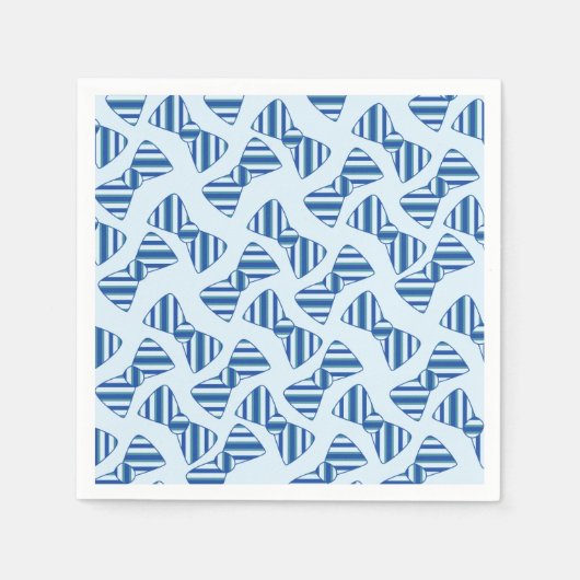 Little Man Birthday Party Boy Kinder Servet (Voorkant)