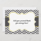 Little Man Bow Stropdas Baby shower Bedankt (Achterkant)