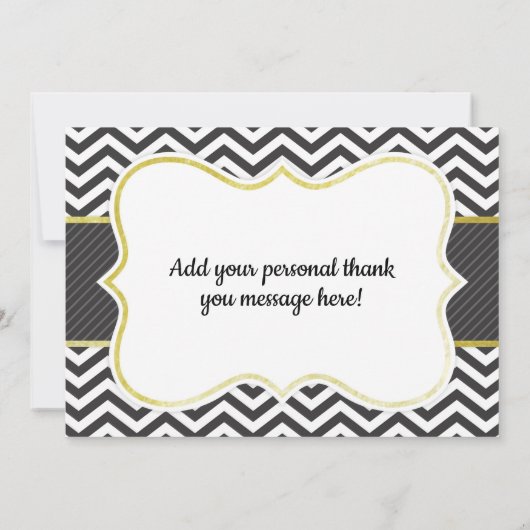 Little Man Bow Stropdas Baby shower Bedankt (Achterkant)