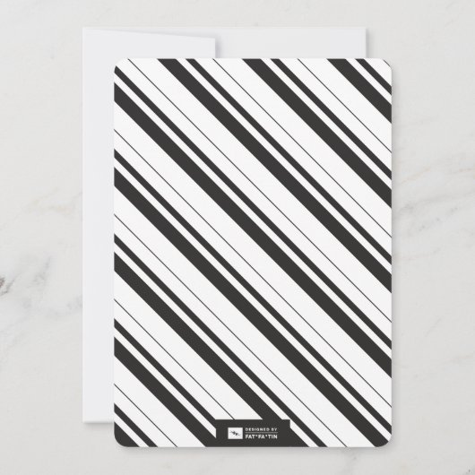 Little Man Bow Stropdas Classic Boy Baby shower In Kaart (Achterkant)