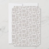 Little Man Boy Safari Elephants Zebra Kaart (Achterkant)