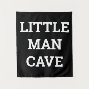 Little Man Cave Jongenskamer Muur Wandkleed
