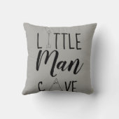 Little Man Cave Nursey Pillow Kussen (Achterkant)