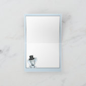 Little Man Elephant Baby shower Dank u kaarten (Binnen)