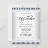 Little Man Ethnic Boy Baby shower Kaart (Achterkant)