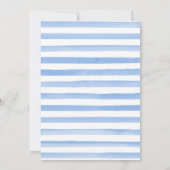 Little Man Gingerbread Christmas Boy Baby shower Kaart (Achterkant)