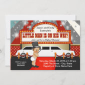 Little Man Limousine Movie Star Baby shower Kaart (Voorkant)