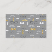 Little Man Luier Raffle Ticket, Goud, Zwart Informatiekaartje (Achterkant)