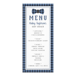 Little Man Menu Kaart, Baby shower