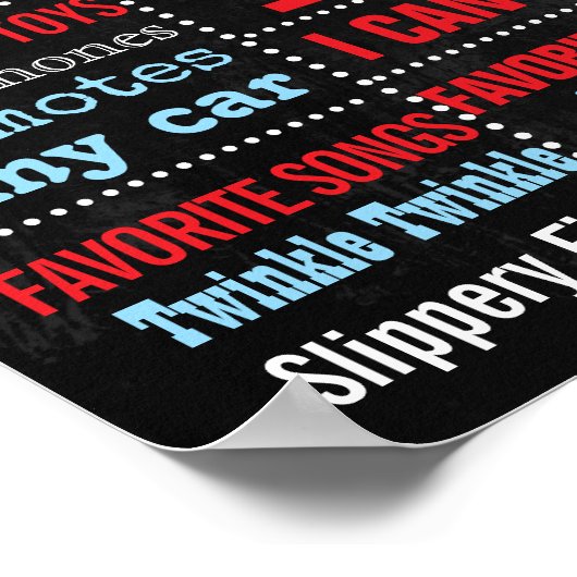 Little man Mustache 1st Birthday party chalkboard Poster (Hoek)